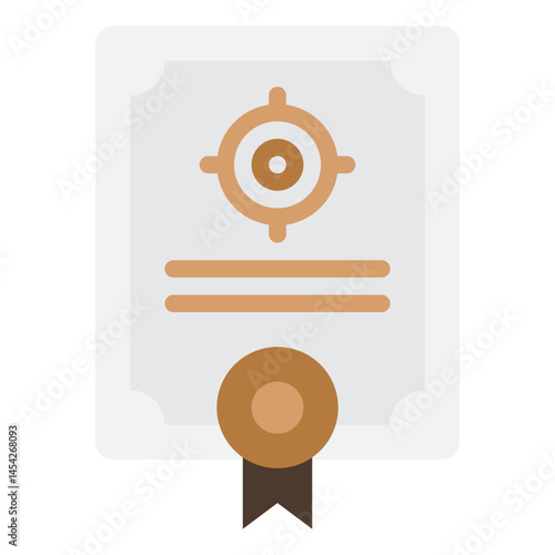 Achievement Certificate Icon