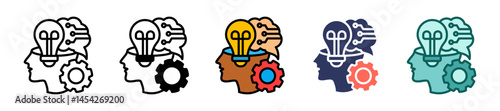 Creative Thinking multiple icon