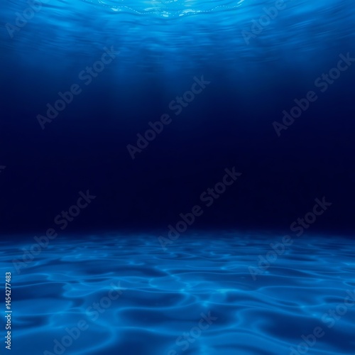 Blue water background that resembles the surface