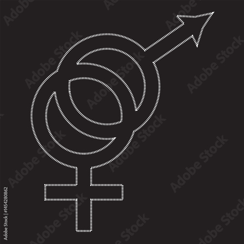 Gender icon.  vector illustration. EPS 10 AI
