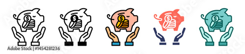 Savings multiple icon