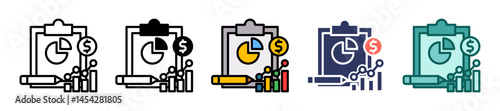 Financial Planning multiple icon