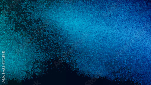 dark blue grunge chalkboard, Abstract sapphire night sky textured water color paint illustration.