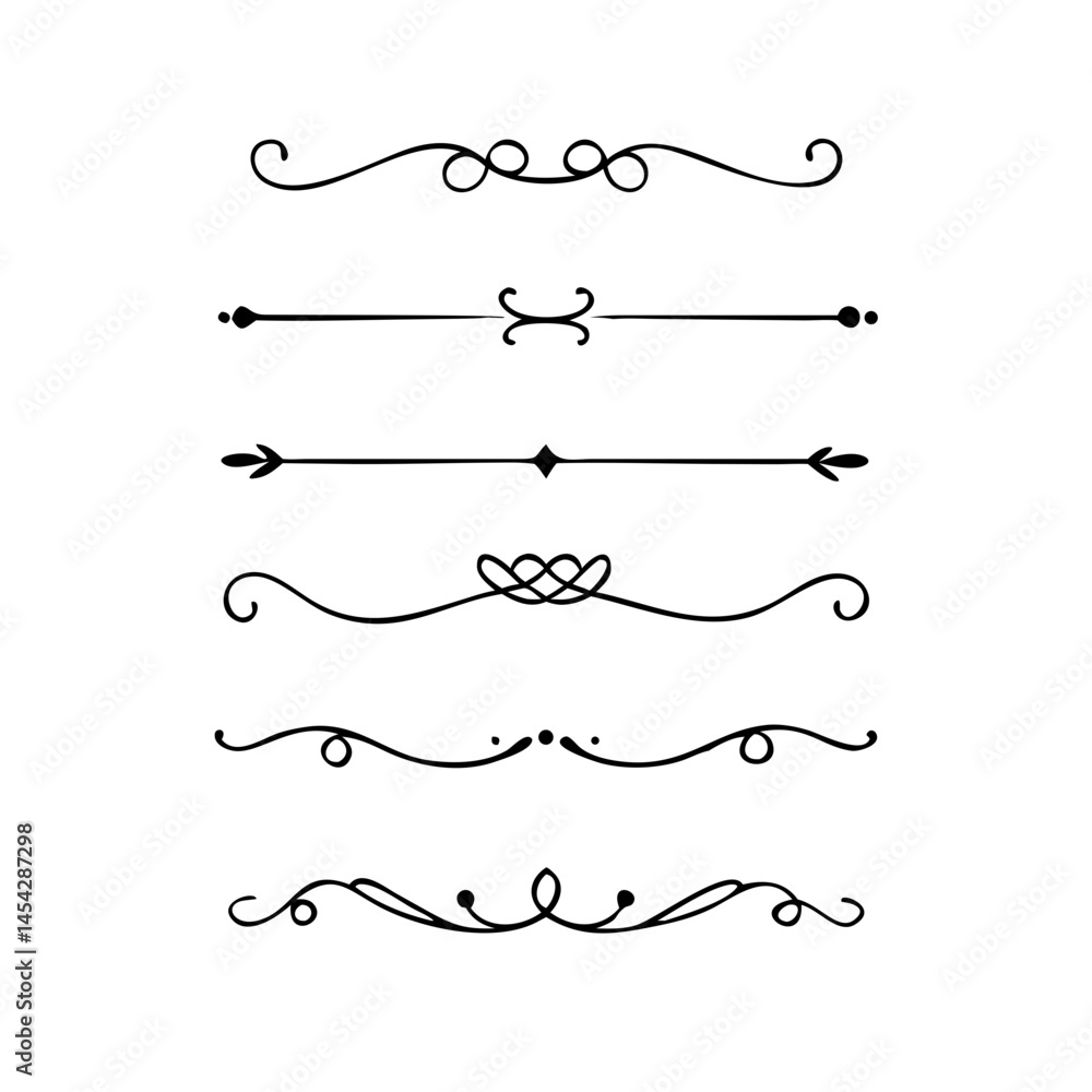 Text dividers doodle set. Wedding decorative elements. Divider ornament, borders, vintage line separators. Hand drawn vector illustration isolated on white background. Gold text dividers doodle set.
Text dividers doodle set. Wedding decorative elements. Divider ornament, borders, vintage line separators. Hand drawn vector illustration isolated on white background. Gold text dividers doodle set.