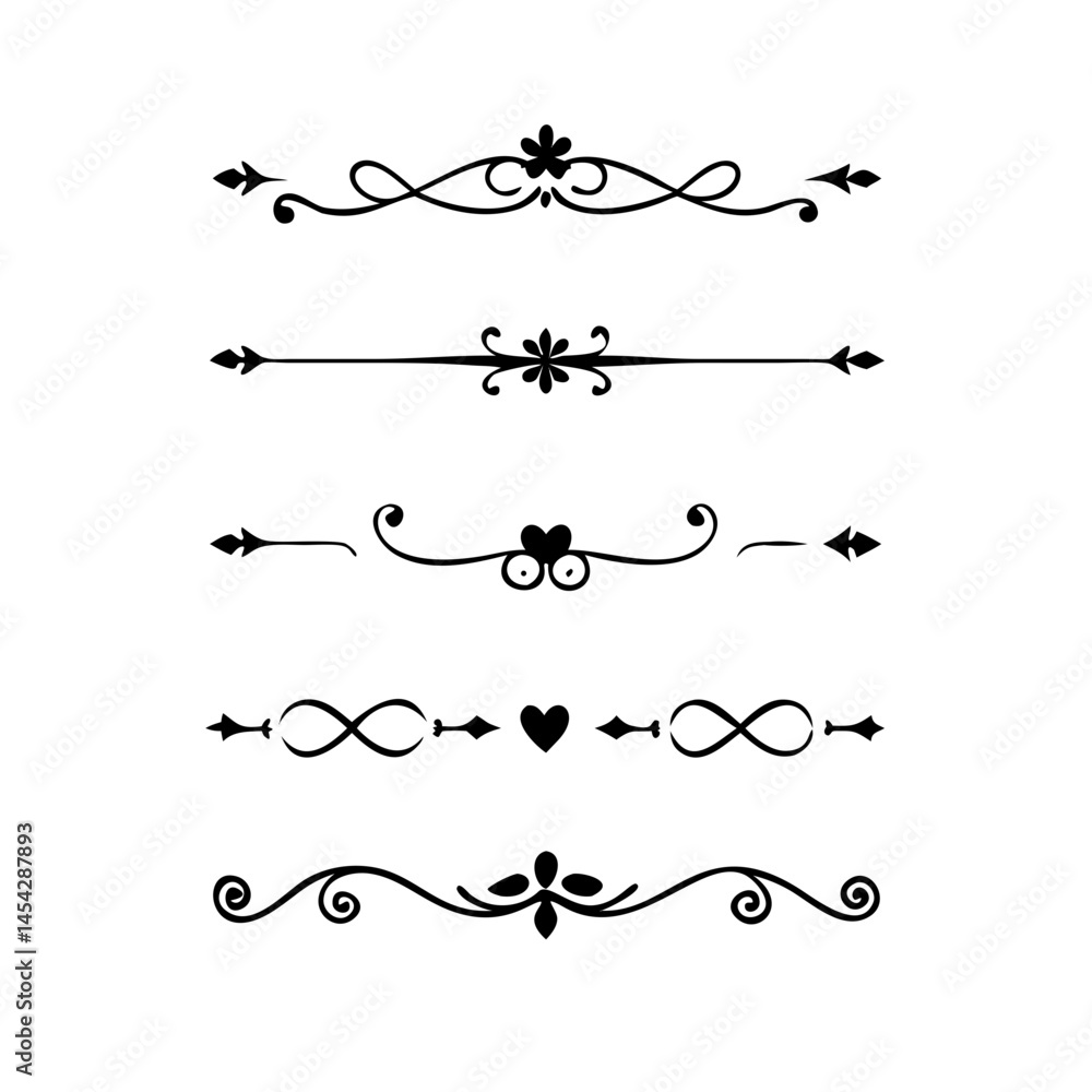 Text dividers doodle set. Wedding decorative elements. Divider ornament, borders, vintage line separators. Hand drawn vector illustration isolated on white background. Gold text dividers doodle set.
Text dividers doodle set. Wedding decorative elements. Divider ornament, borders, vintage line separators. Hand drawn vector illustration isolated on white background. Gold text dividers doodle set.