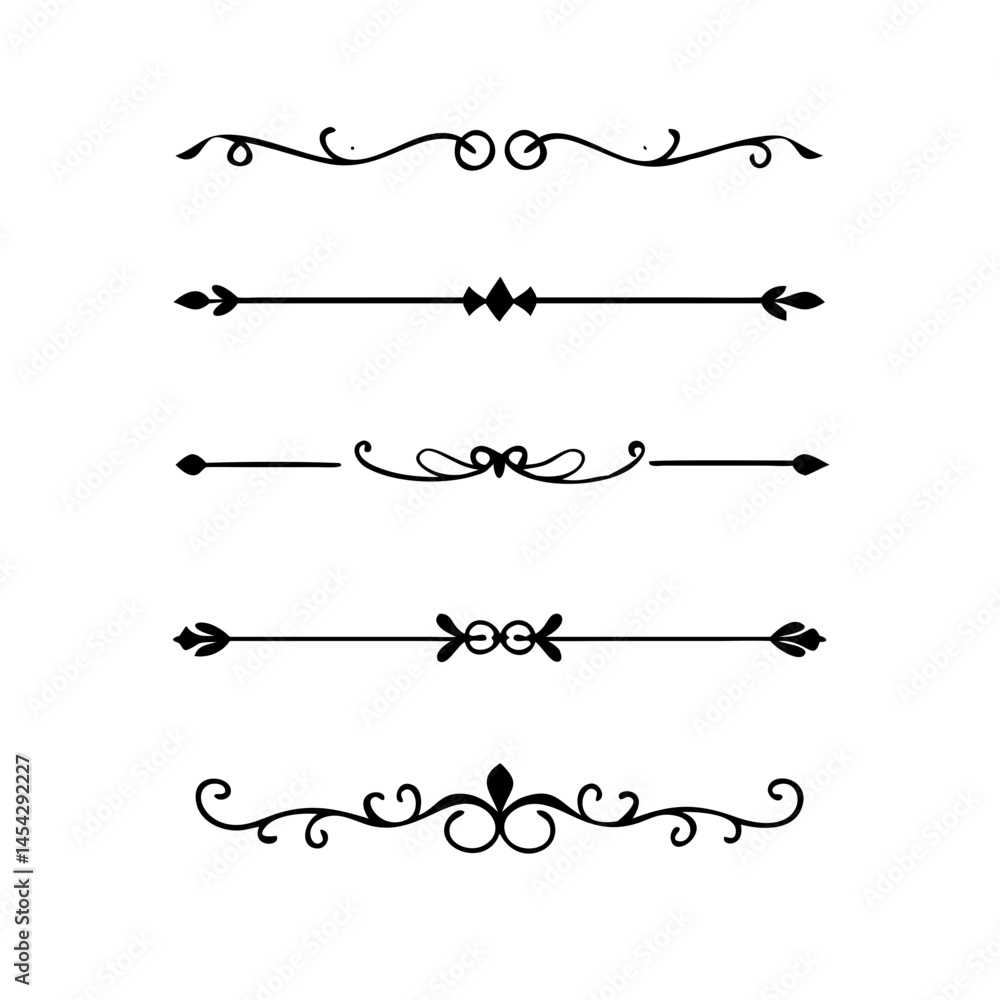 Dividers doodle set. Wedding decorative elements. Divider ornament, borders, vintage line separators. Hand drawn vector illustration isolated on white background.
Dividers doodle set. Wedding decorative elements. Divider ornament, borders, vintage line separators. Hand drawn vector illustration isolated on white background.