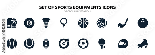 sports equipment Icons