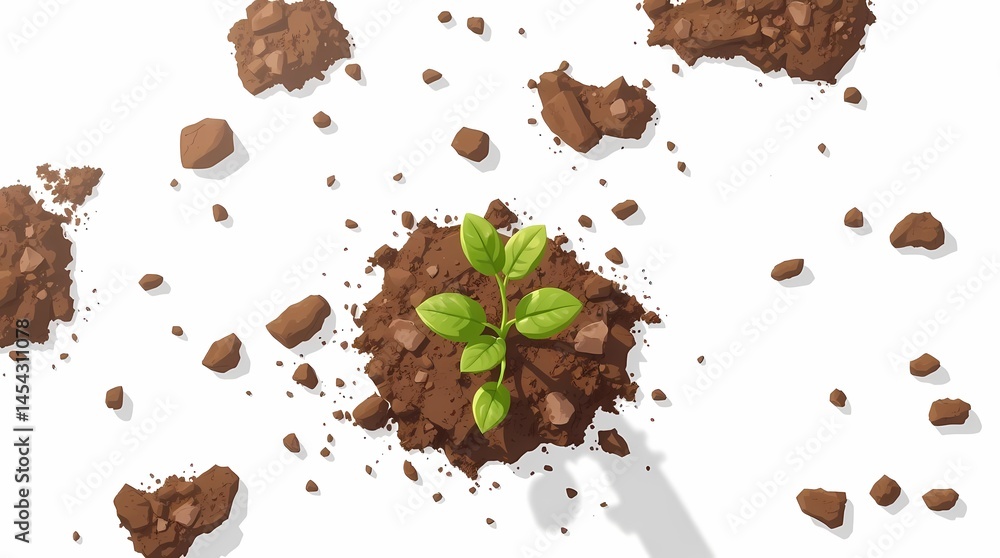Fototapeta premium Agriculture and Sustainability Design