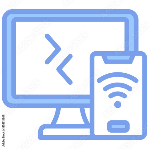 Remote Help Blue Icon