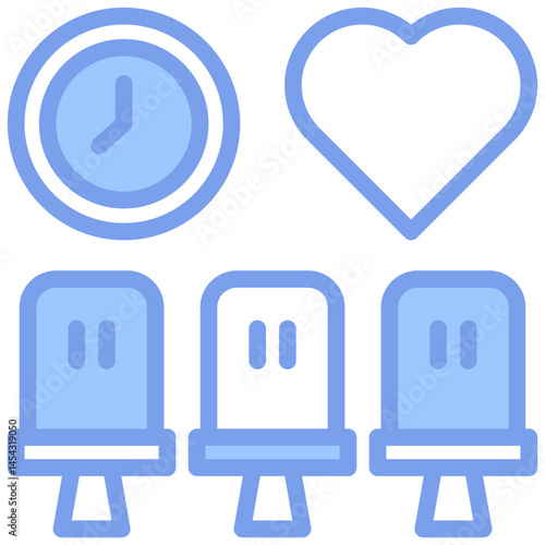 Patience Blue Icon