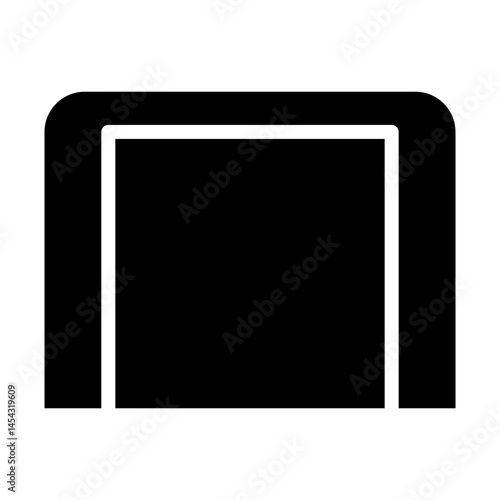 Hockey Goal Glyph icons
