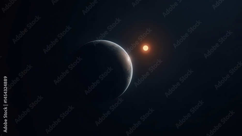 Obraz premium abstract background with glowing circles