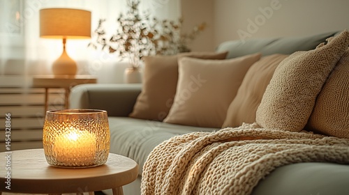Cozy living room scene