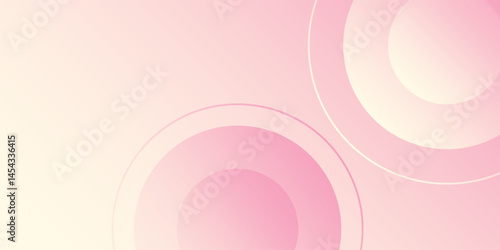Modern background modern minimalist pink and yellow gradations circle effect illustration abstract modern