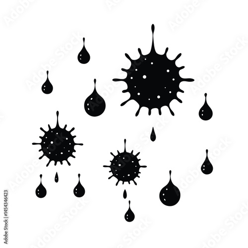 Microscopic World of Expelled Droplets