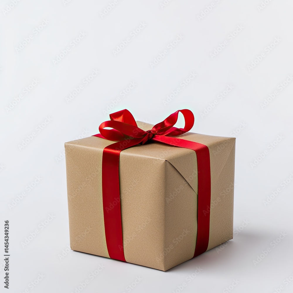 Gift Box with Red Ribbon (2) Gift Box with Red Ribbon (2)