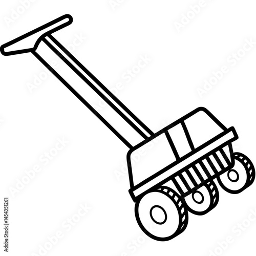 Minimal Harvester Vector on White