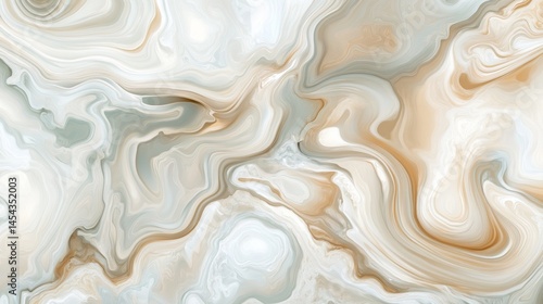 Elegant marbled texture in soft neutral tones for sophisticated backgrounds