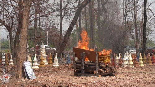 Ancient Asian Cremation