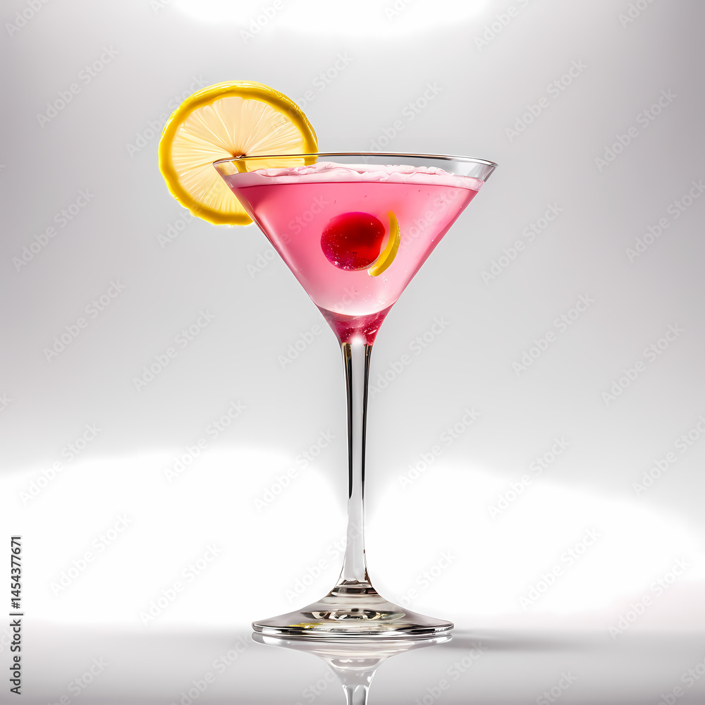 Pink Cosmopolitan cocktail with lemon twist garnish transparent PNG set bundle, isolated Pink Cosmopolitan cocktail with lemon twist garnish transparent PNG set bundle, isolated