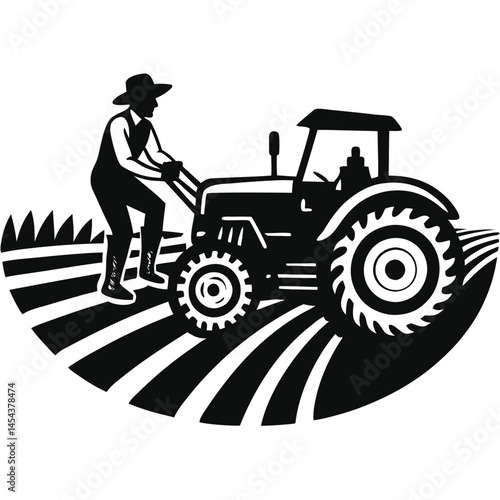 silhouette-of-a-farmer-plowing-a-field-with-a-trac (3).eps