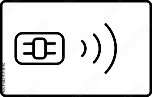 Credit Card Line Icon
