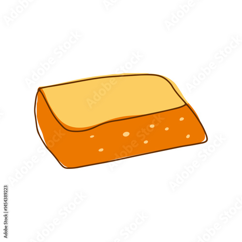 Parmesan Cheese Illustration 