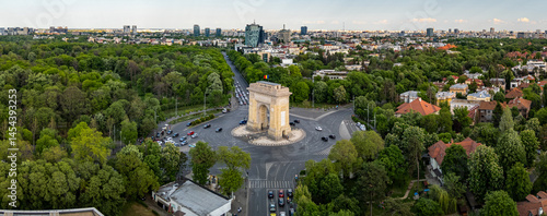 Aerial View at Bucharest