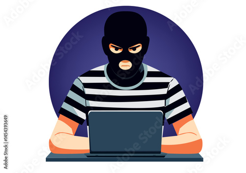 Hackers or cybercriminals hack the system.