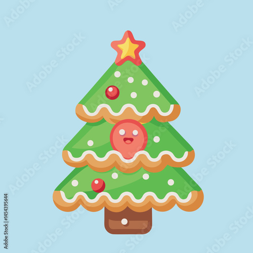  Gingerbread Cookie Style Tree