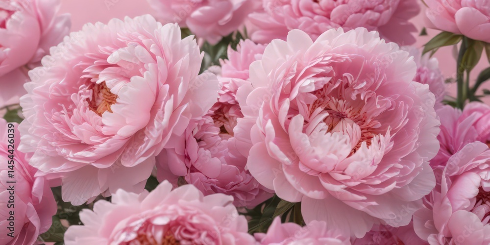 Tightly packed pink peonies, delicate petals, soft pink background, flower arrangement, flower backdrop, pastel Tightly packed pink peonies, delicate petals, soft pink background, flower arrangement, flower backdrop, pastel