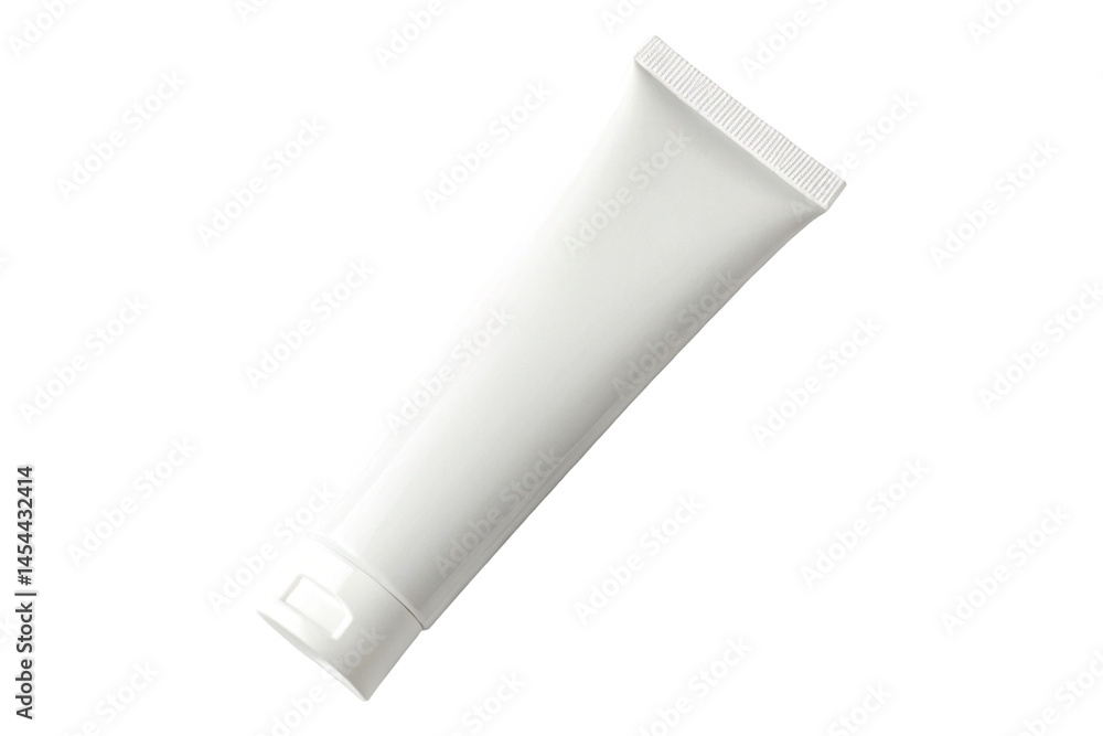 tube of cream, white plastic tube, white Tooth paste tube on transparent background, plastic tube for advertising, marketing and promotion concept tube of cream, white plastic tube, white Tooth paste tube on transparent background, plastic tube for advertising, marketing and promotion concept