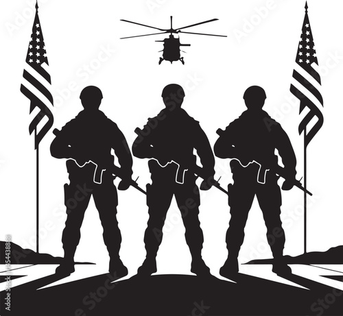 Memorial Day SVG – Patriotic Silhouette for Shirts & Signs

Fallen Soldier Clipart – Tribute Vector for Veterans & Memorials

USA Flag & Soldier Silhouette – Perfect for Cricut & Commemorations

Patri