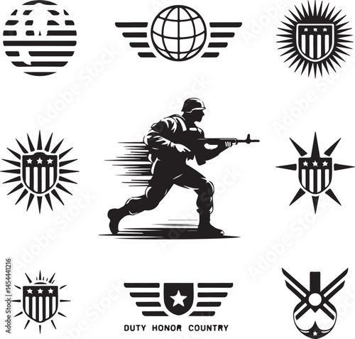 Memorial Day SVG – Patriotic Silhouette for Shirts & Signs

Fallen Soldier Clipart – Tribute Vector for Veterans & Memorials

USA Flag & Soldier Silhouette – Perfect for Cricut & Commemorations

Patri