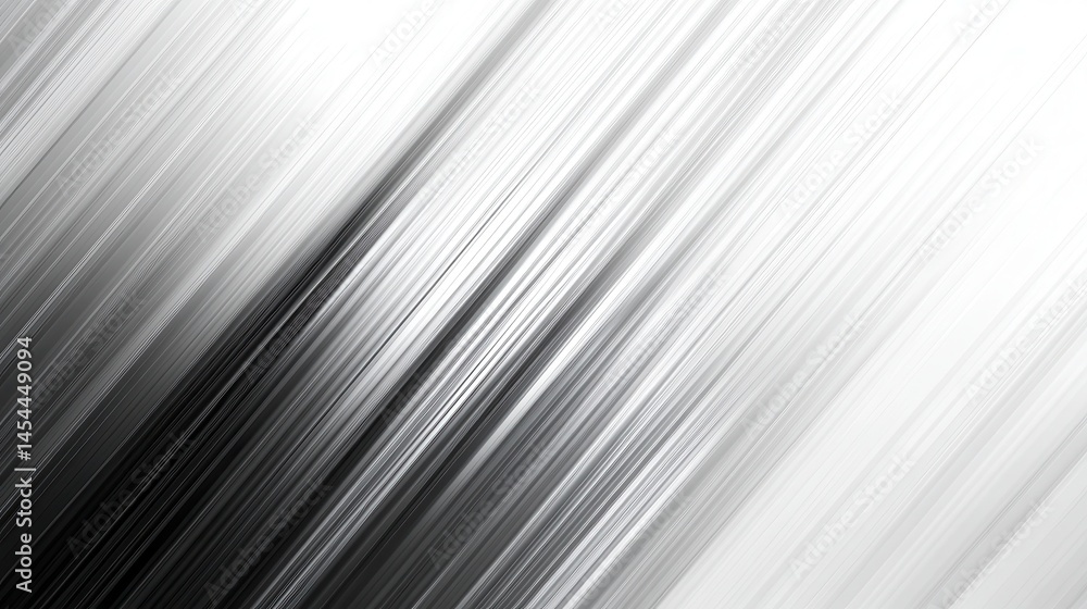 Fototapeta premium Abstract diagonal lines in grayscale (3)