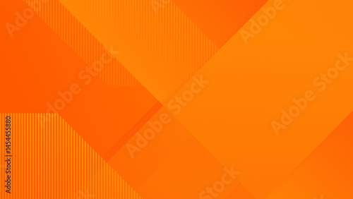 4k yellow orange red elegant abstract dynamic background. Creative animated geometric shapes. Triangles, squares, stripes lines. Color gradient. Light dark flowing shades. Web seamless loop banner BG