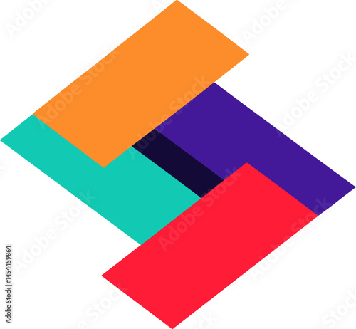 Modern minimalist logo in vector style. Clean design with an emphasis on form, typography and versatility. Suitable for branding, identity and corporate identity.