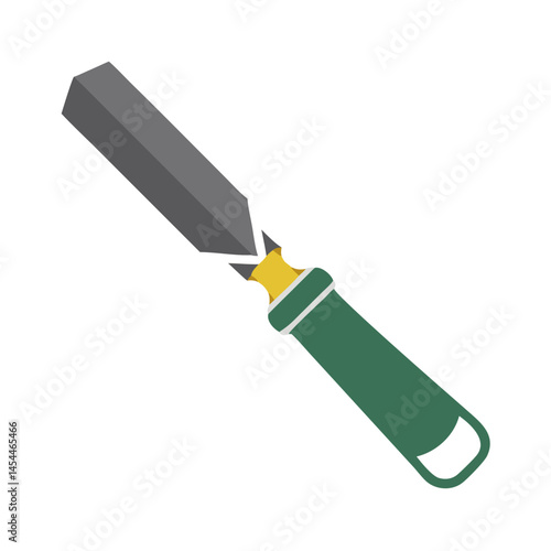 Sculpting Chisel Icon Representing Artistic Carving and Creative Wood or Stone Craft