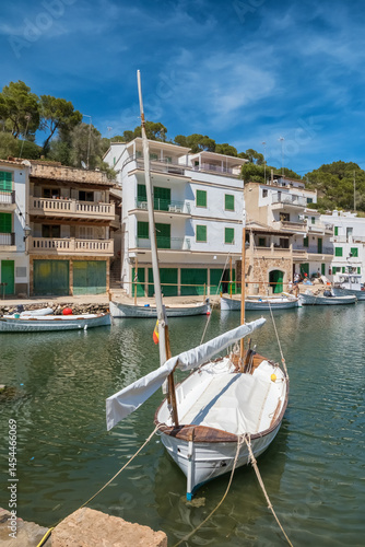 Charming fishing village of Cala Figuera, Mallorca, Balearic Islands, Spain.