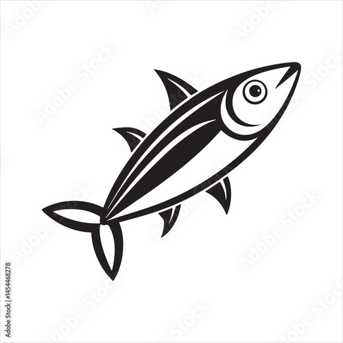 anchovy vector icon with a white background