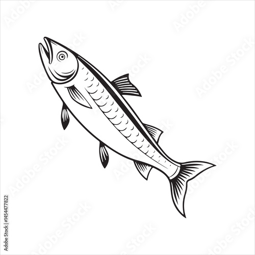anchovy vector icon with a white background
