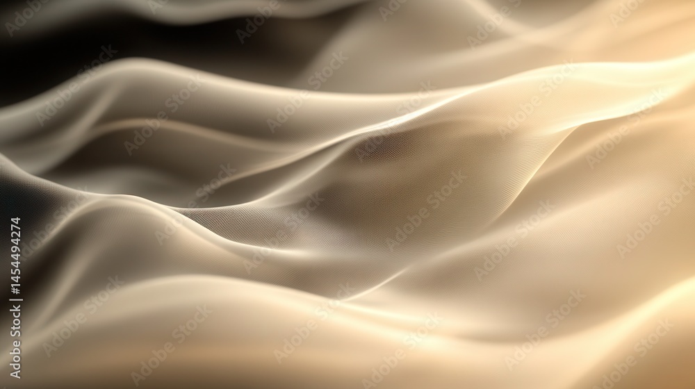 Obraz premium Abstract flowing fabric (8)