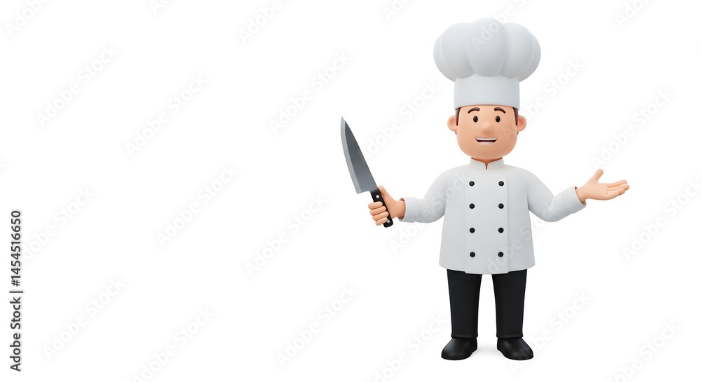 Professional Culinary Vector Illustration Pack with Chef Character on Plain White Background AI File Professional Culinary Vector Illustration Pack with Chef Character on Plain White Background AI File