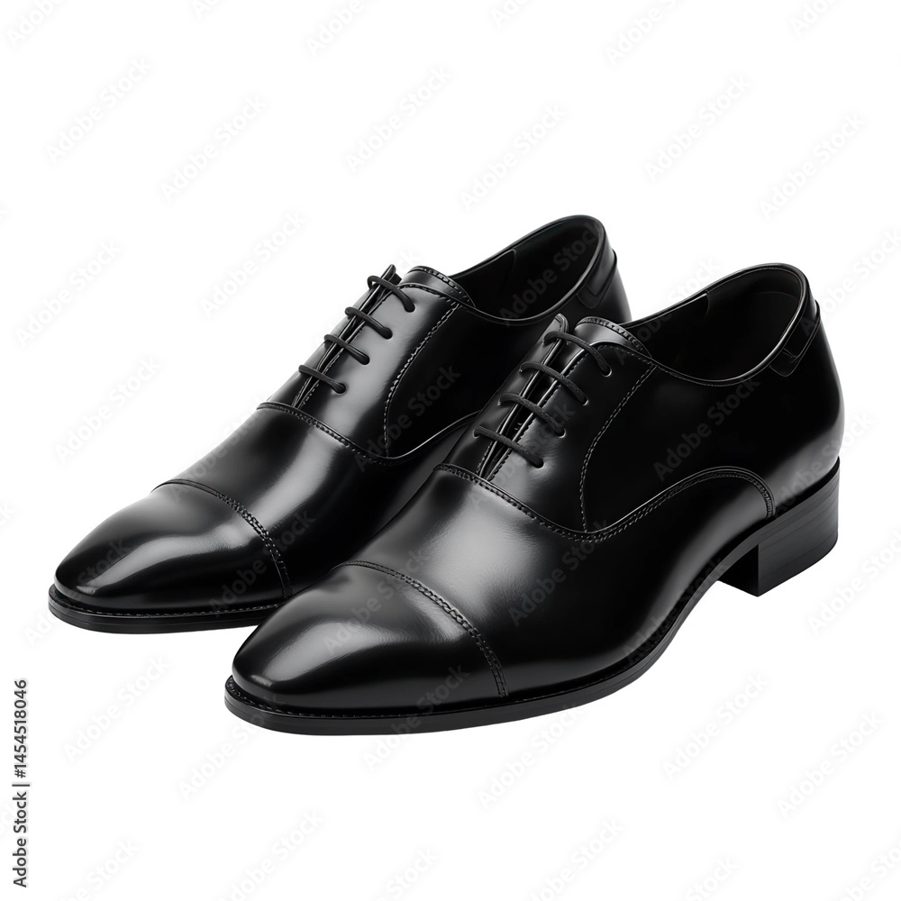 Pair of Dress Shoes on Transparent Background Pair of Dress Shoes on Transparent Background