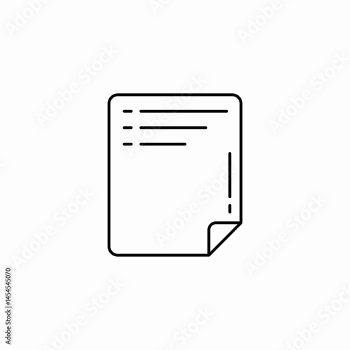 list file icon sign vector