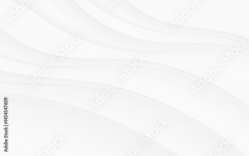 Gentle white waves abstract smooth background texture