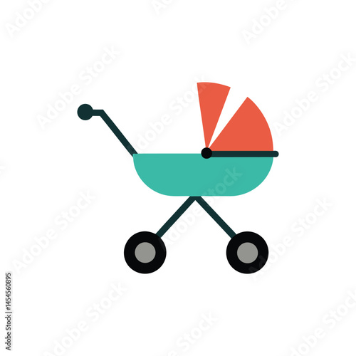 pushchair vector