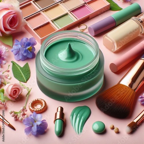 Color Correcting rosacea affected skin