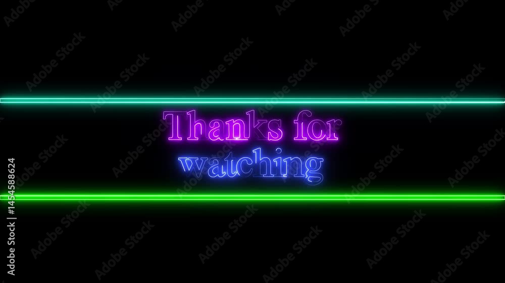 Thanks for watching effect element for Cinema trailer, Sales Marketing title banner Thanks for watching effect element for Cinema trailer, Sales Marketing title banner