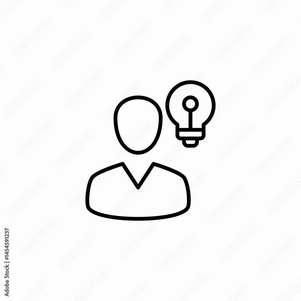 bright idea icon sign vector bright idea icon sign vector